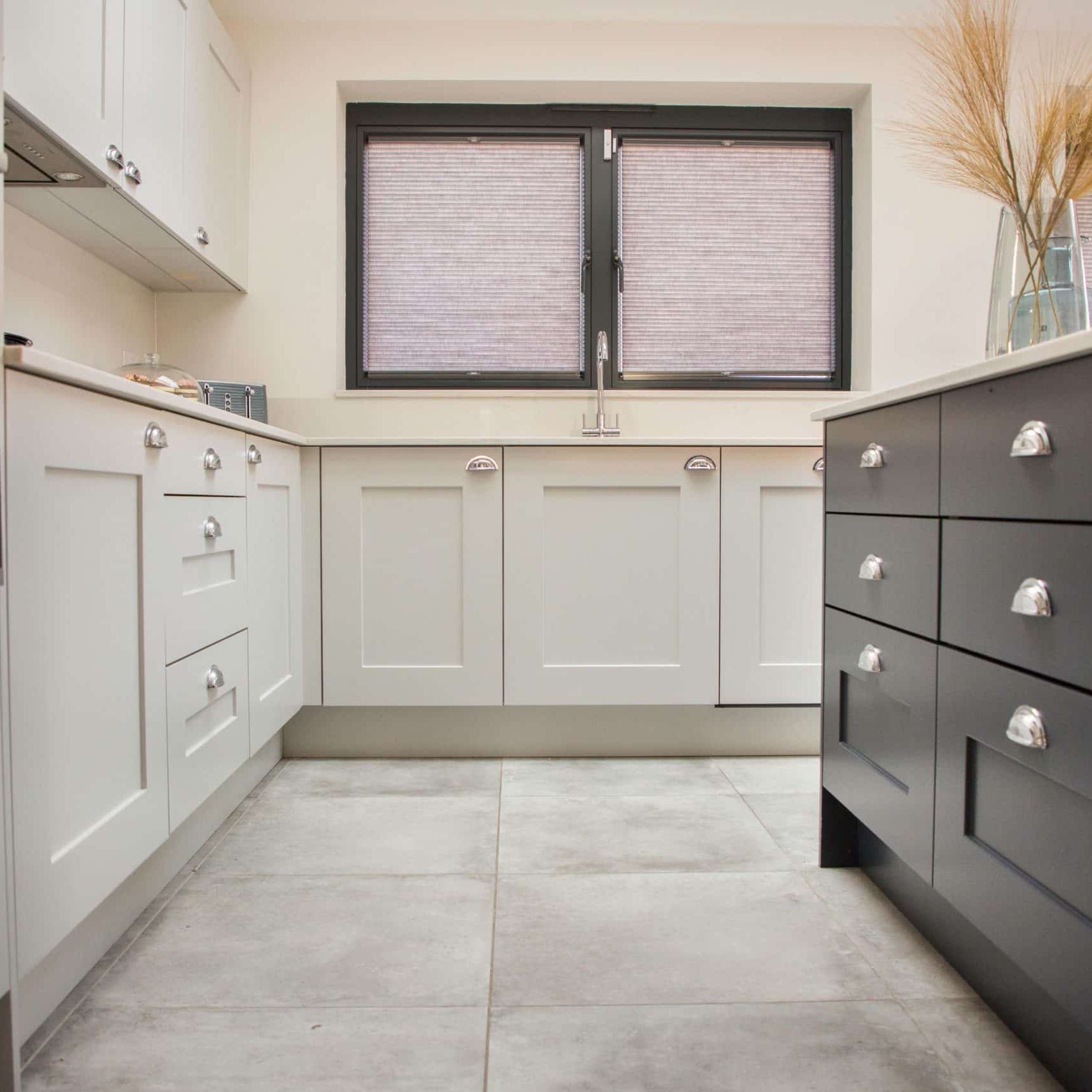 Black and White cabinets